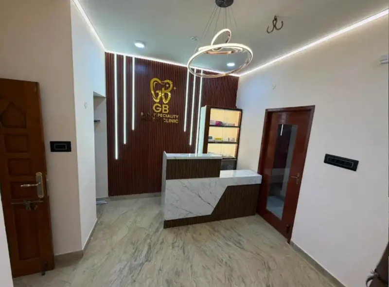GB Dental Clinic reception and waiting area